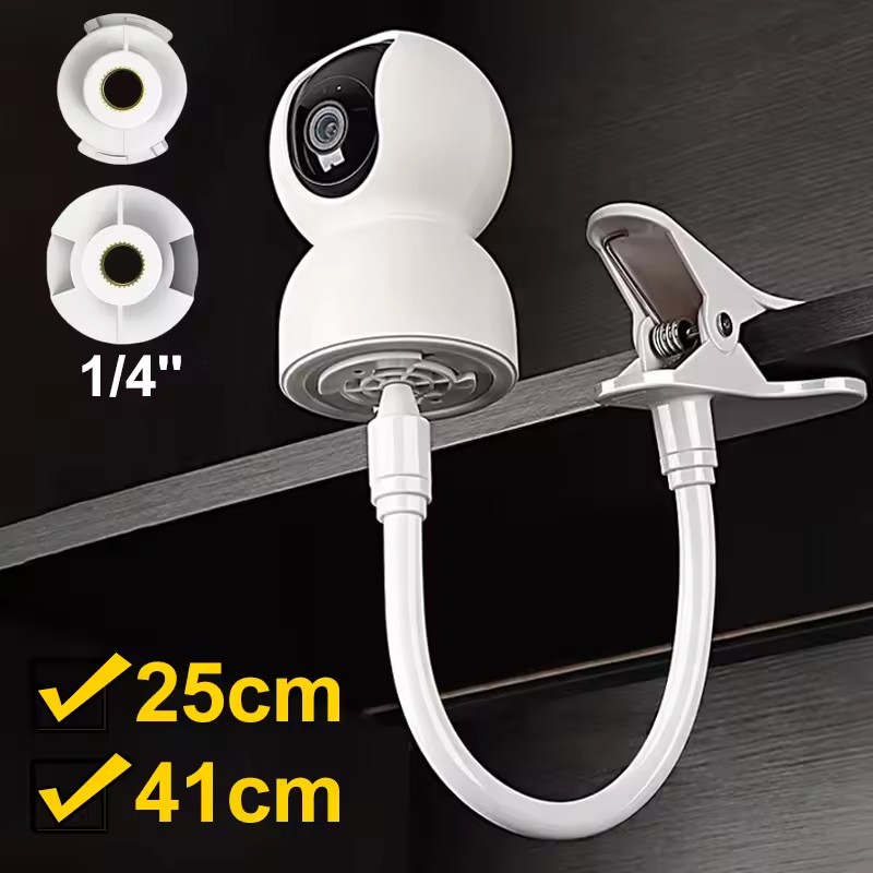 Webcam Stand Clip - Clip Flexible pour moniteur de bébé,