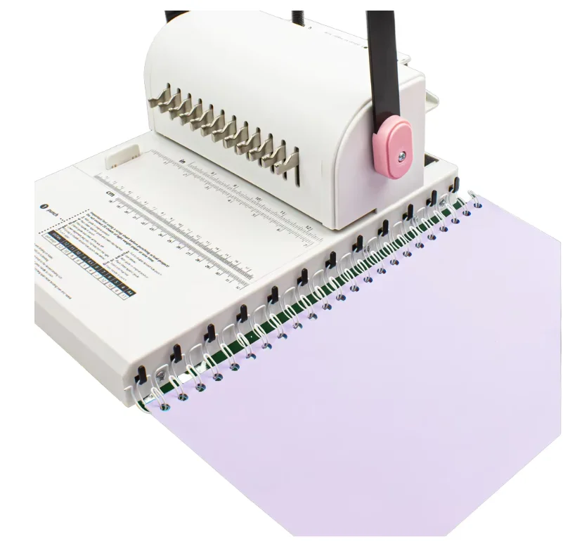 Binding Machine Comb - Machine à relier manuelle pour enfants