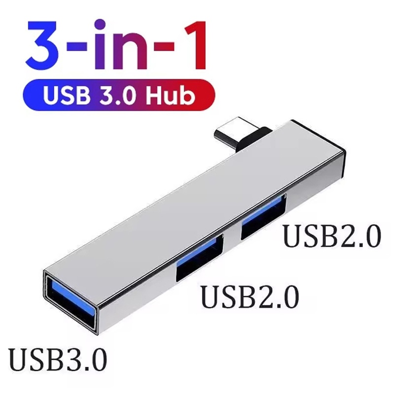 Multi Port Usb Hub - Hub USB 3.0 3 en 1,