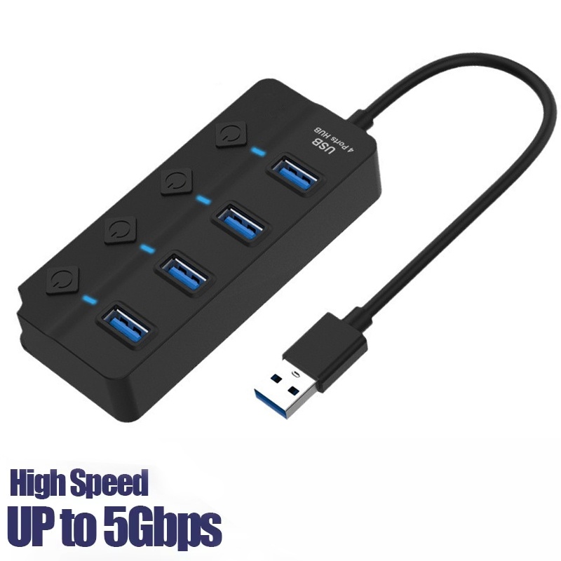 Multi Port Usb Hub - Hub USB 3.0, adaptateur d'alimentation, séparateur
