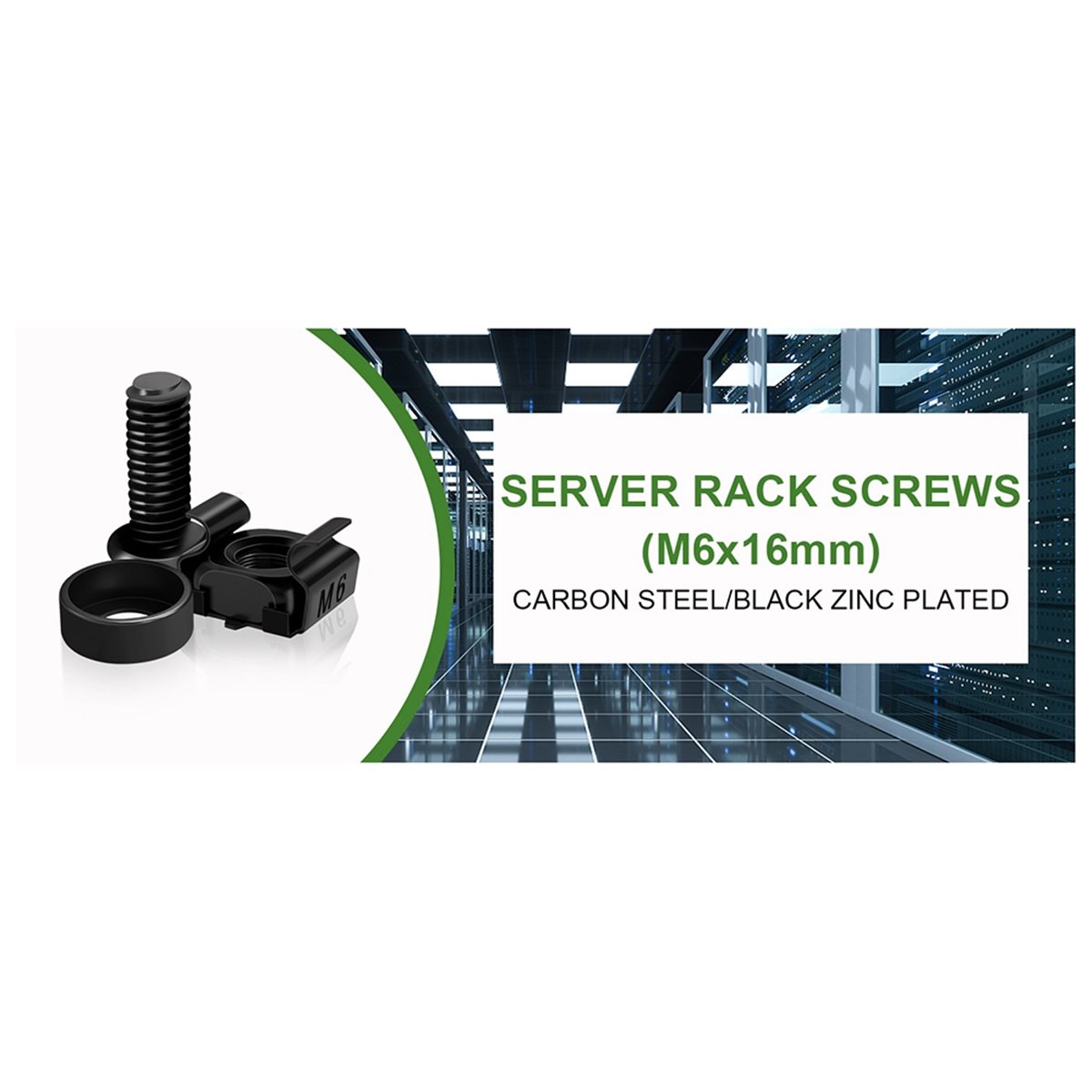 Server Rack Shelf - MALL Kit d'assortiment de 120 pièces