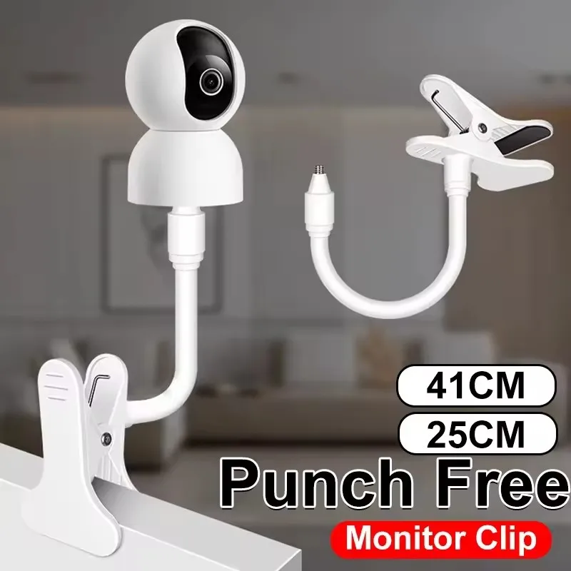 Webcam Stand Clip - Support de caméra flexible et portable,
