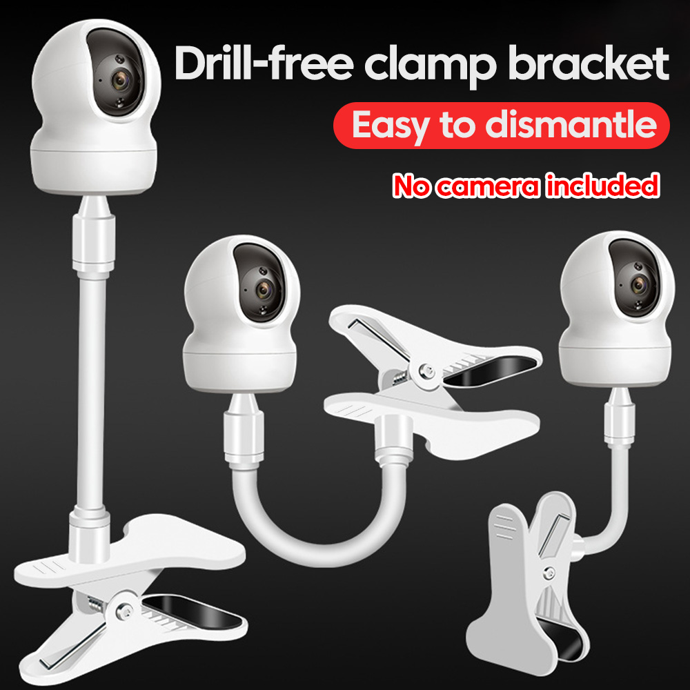 Webcam Stand Clip - Support de fixation flexible et portable