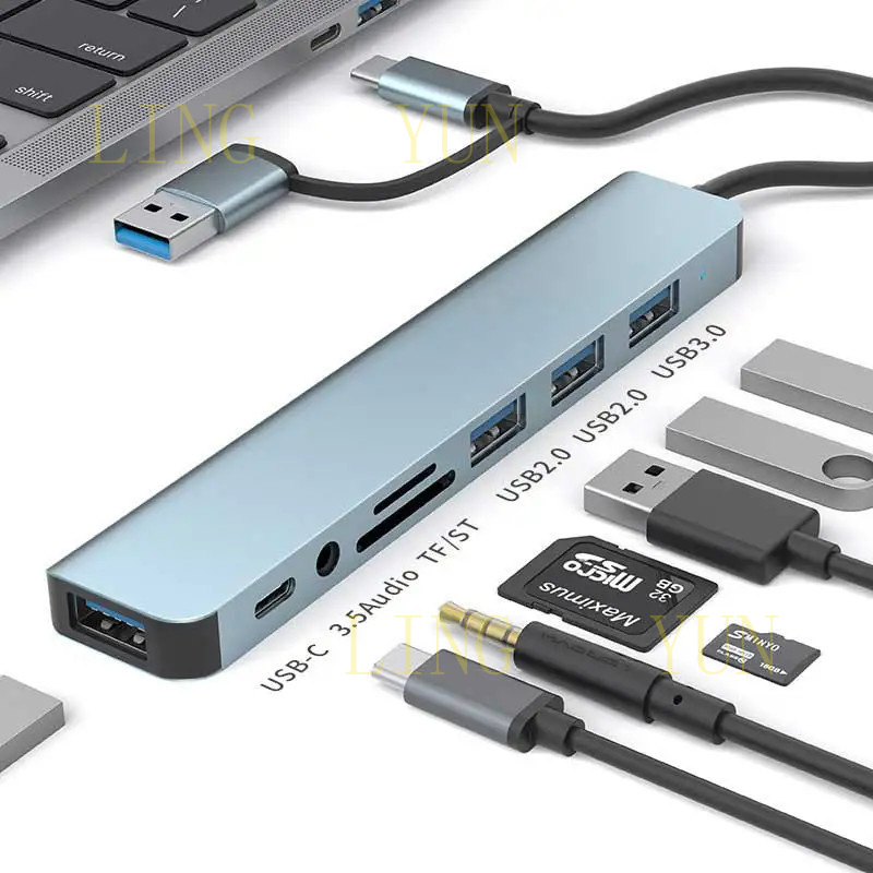 Multi Port Usb Hub - Hub USB de type C, Hub