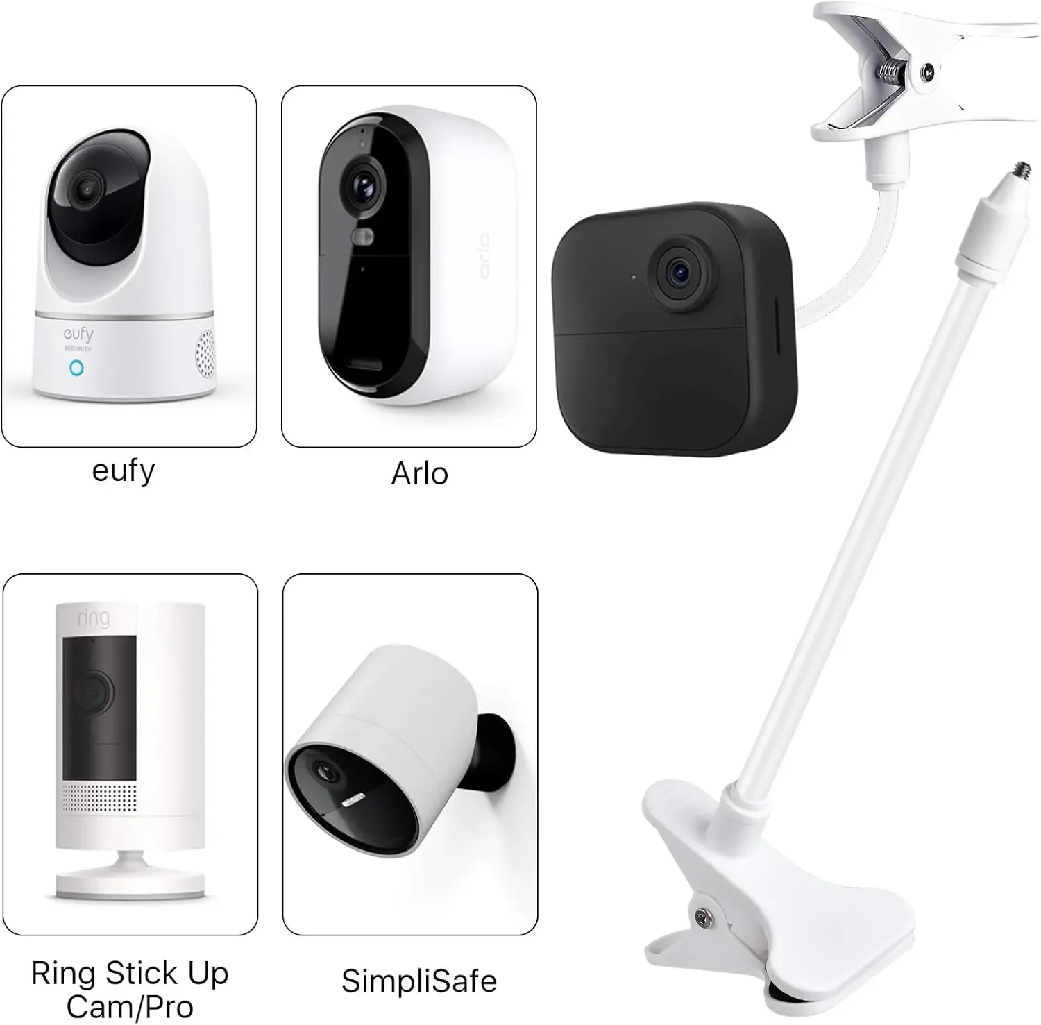 Clip Flexible pour moniteur de - Webcam Stand Clip avis et prix