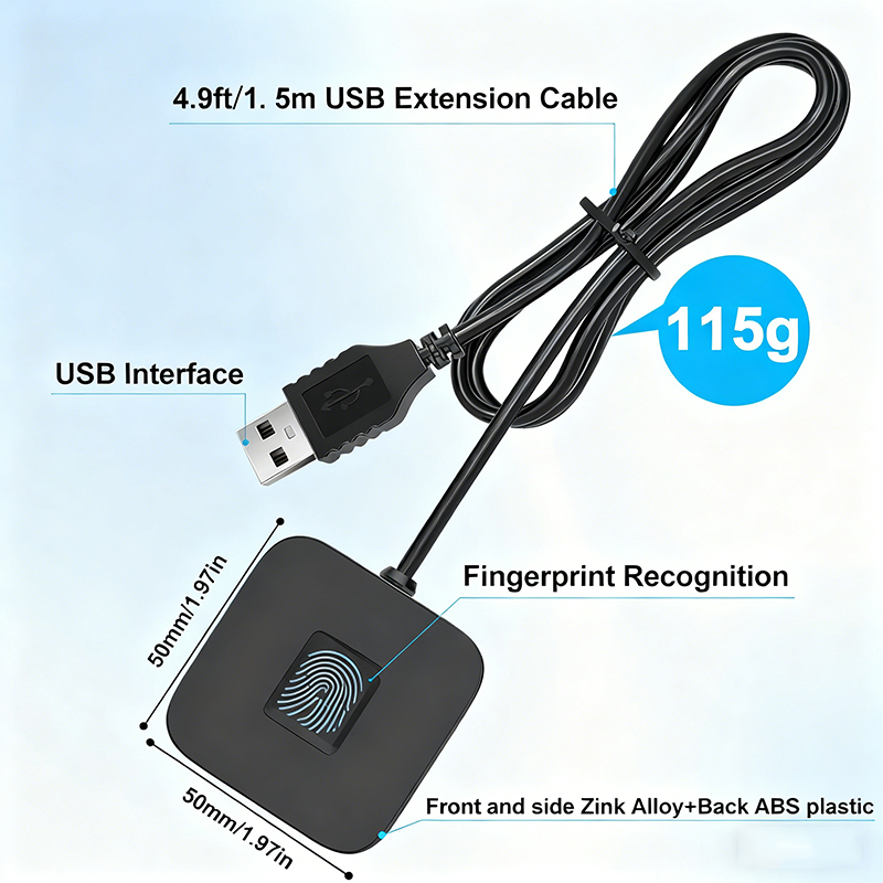 Lecteur d'empreintes digitales - Fingerprint Reader Usb avis et prix