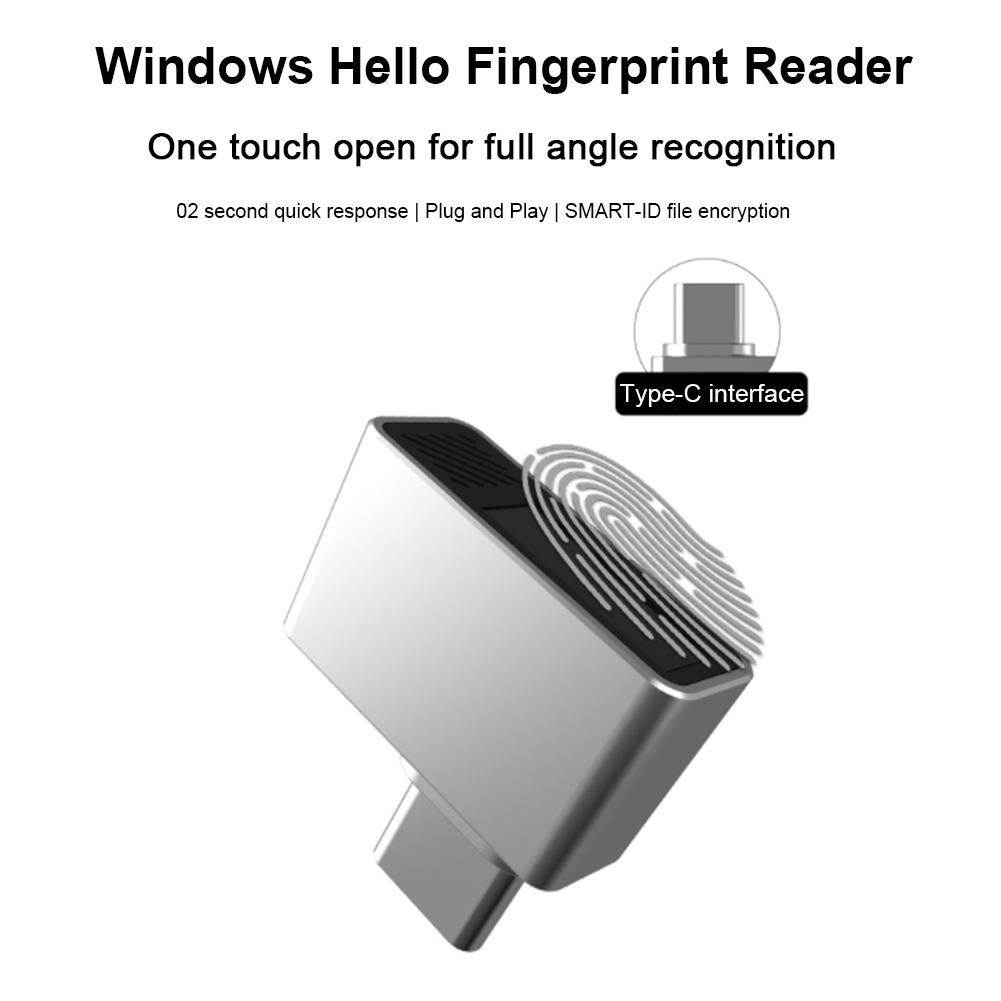 Scanner biométrique de type C, - Fingerprint Reader Usb avis et prix