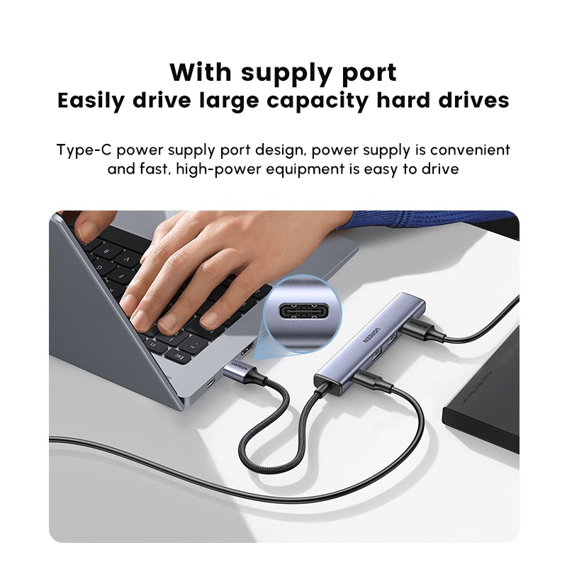 Hub USB UGREEN avec 4 ports US - Multi Port Usb Hub avis et prix