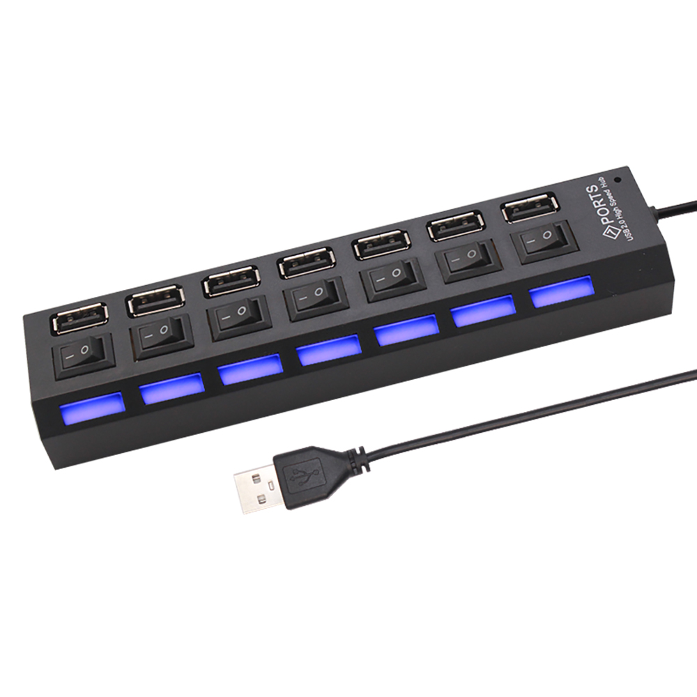Répartiteur Hub USB 2.0 à 7 po - Multi Port Usb Hub avis et prix