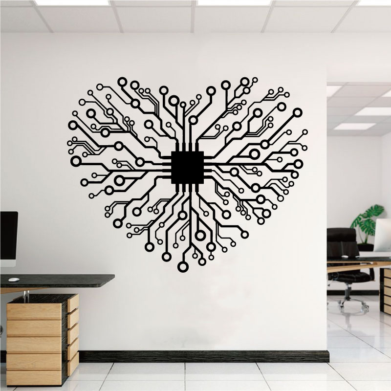 Autocollant mural en vinyle Lo - Office Tech Software avis et prix