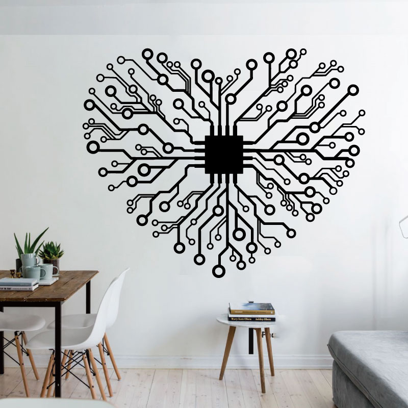 Autocollant mural en vinyle Lo - Office Tech Software avis et prix