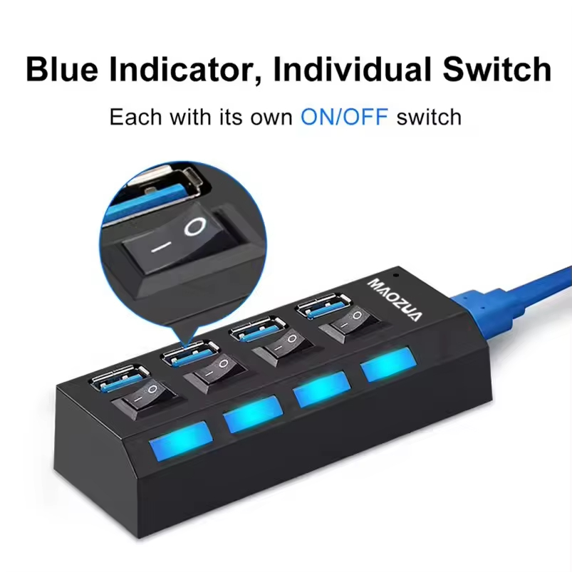 HUB USB haute vitesse à 4 Port - Multi Port Usb Hub avis et prix