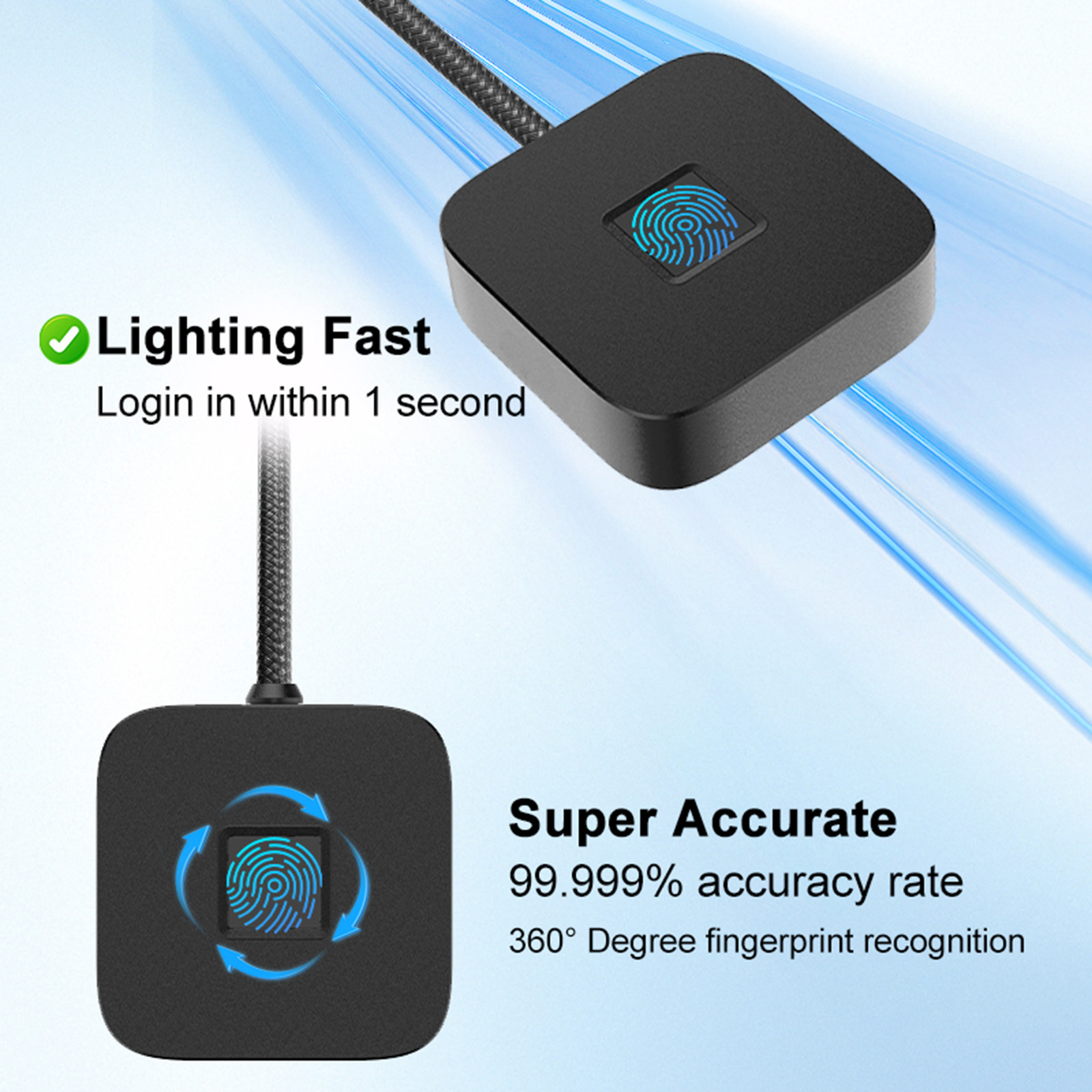 Lecteur d'empreintes digitales - Fingerprint Reader Usb avis et prix