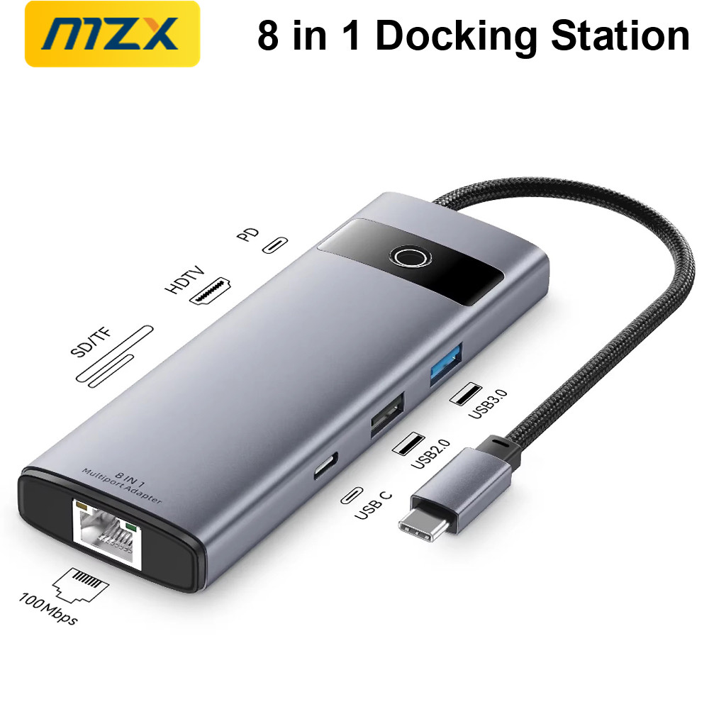 Station d'accueil USB C MZX 8  - Multi Port Usb Hub avis et prix