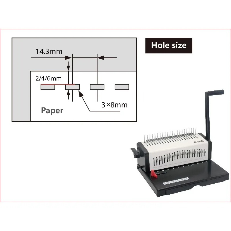 Machine à relier manuelle robu - Binding Machine Comb avis et prix