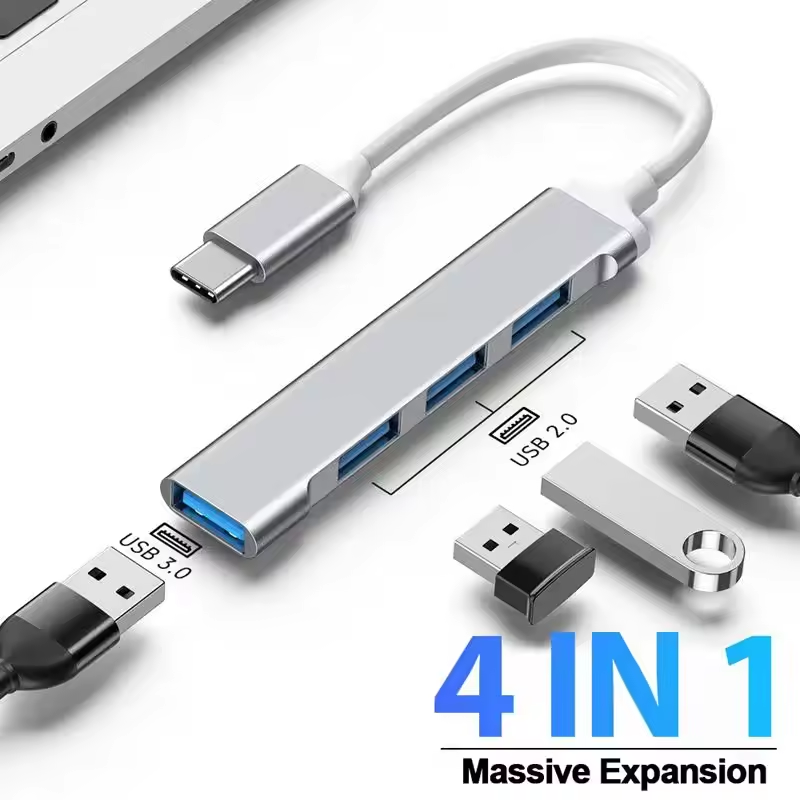 Hub USB-C 4 ports, adaptateur  - Multi Port Usb Hub avis et prix