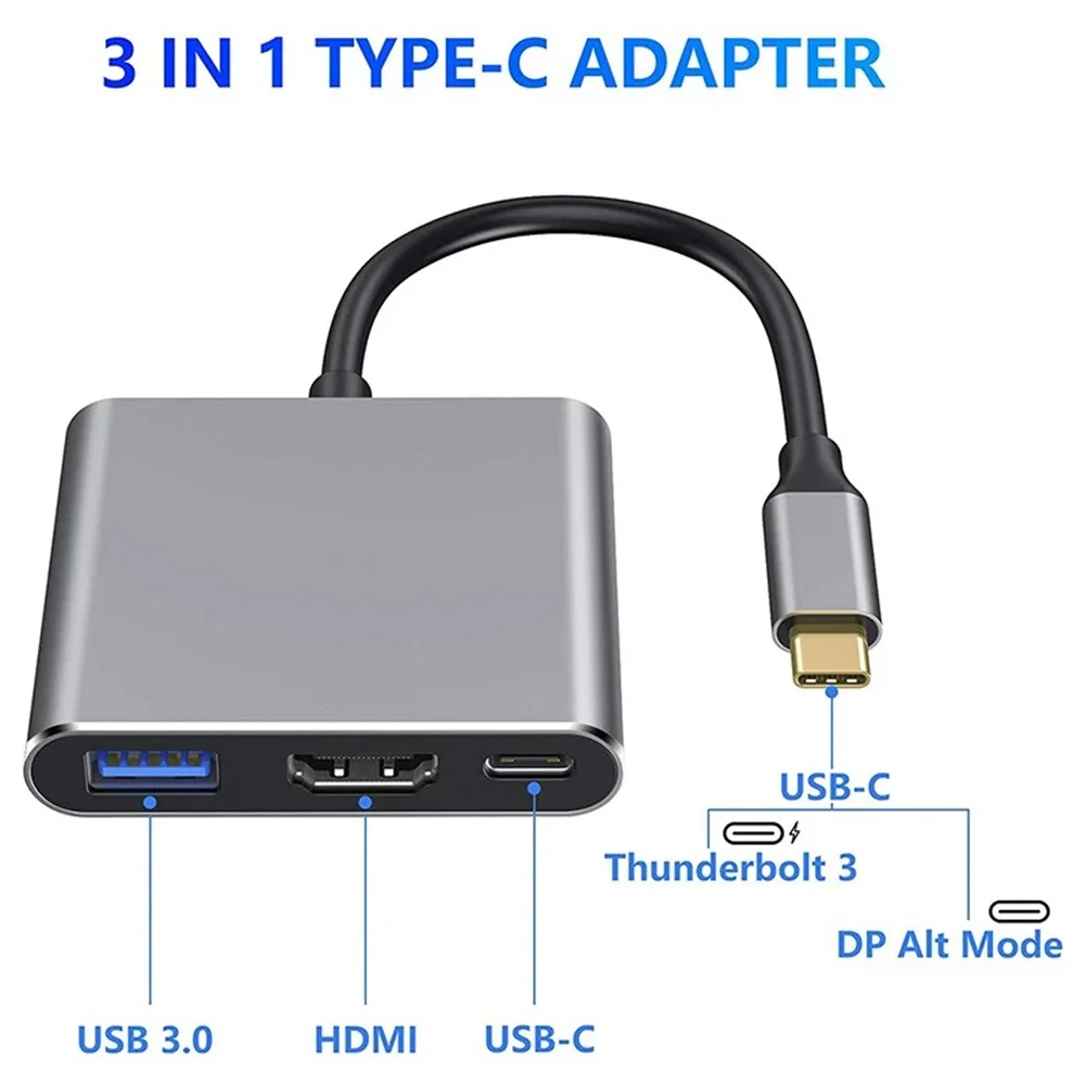 Hub USB-C 3-en-1, adaptateur m - Multi Port Usb Hub avis et prix