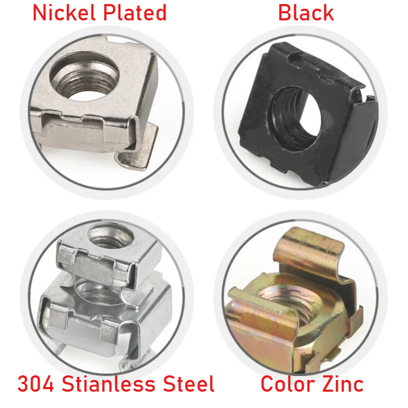 Écrous de fixation carrés flot - Server Rack Shelf avis et prix
