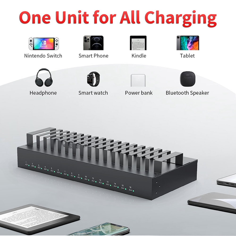 CA16-165C Hub USB Type-C 16 po - Multi Port Usb Hub avis et prix