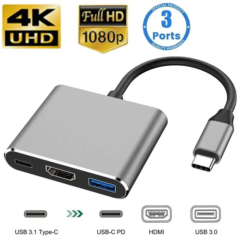 Adaptateur multiport 3 en 1 de - Multi Port Usb Hub avis et prix