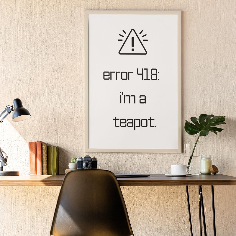 Affiche de programmeur drôle E - Office Tech Software avis et prix